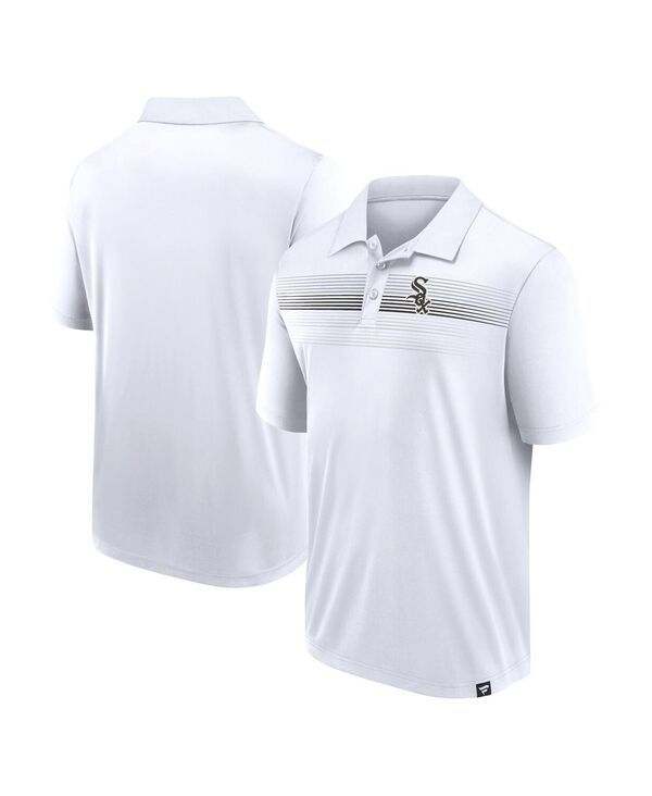 ファナティクス メンズ トップス ポロシャツ トール Fanatics Mens White Chicago White Sox Big Tall Victory For Us Interlock P