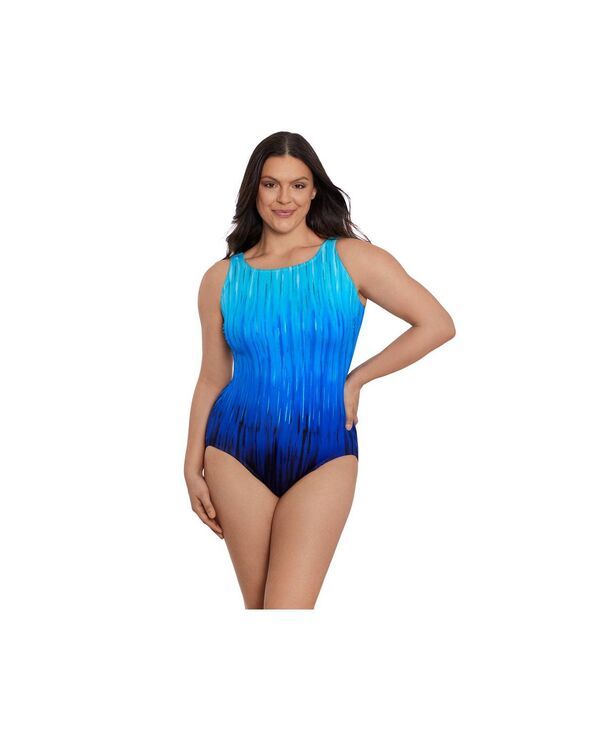 ロンギチュード レディース 水着 上下セット Longitude Womens Scoop back OnePiece Swimsuit High energy