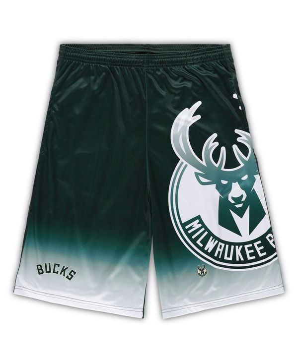 ファナティクス メンズ ボトムス ハーフパンツ・ショーツ トール ショートパンツ グラフィック Fanatics Mens Hunter Green Milwaukee Bucks Big and T 12,690円