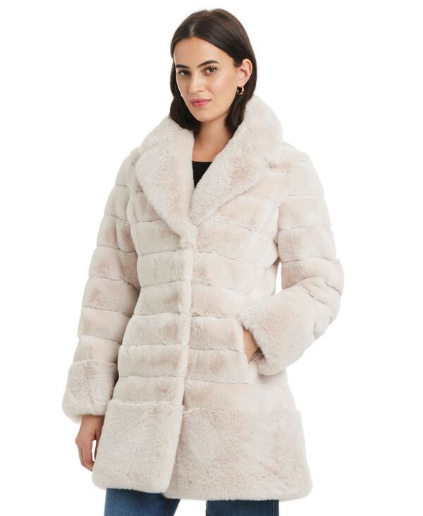 ジョーンズニューヨーク レディース アウター ジャケット・ブルゾン コート Jones New York Womens FauxFur NotchedCollar Coat PXXSXXL Champ 39,520円