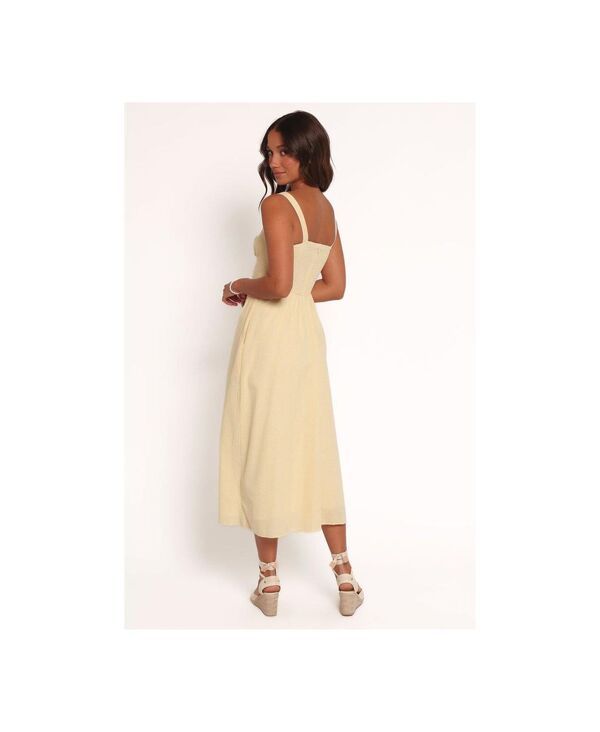 Petal and Pup レディース トップス ワンピース ミディワンピース ミディ Petal and Pup Womens Kinslee Midi Dress Coral Yellow gin
