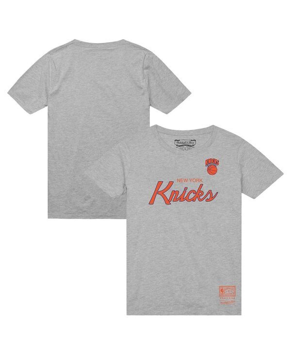 ミッチェルネス メンズ トップス Tシャツ ヴィンテージ トール Mitchell Ness Mens Heather Gray New Yorknicks Big Tall Hardwood Cla 11,385円