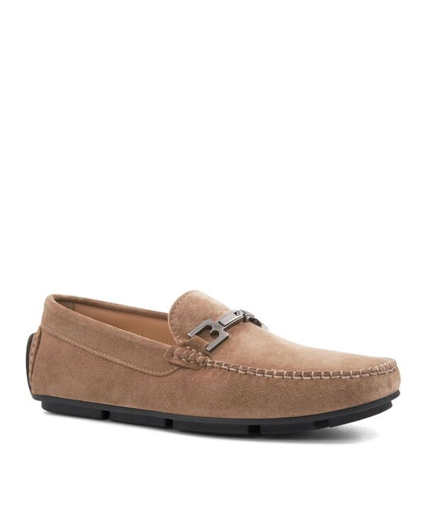 ブルーノマグリ メンズ シューズ スリッポン・ローファー Bruno Magli Mens Taso Slip On Loafers Taupe suede トープ
