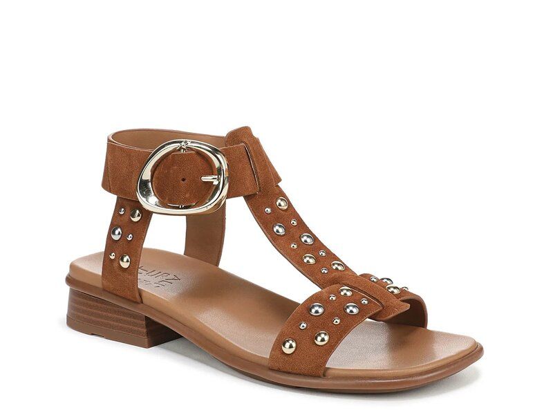 ナチュライザー レディース シューズ サンダル Naturalizer Brandy Stud Sandal Chestnut Suede