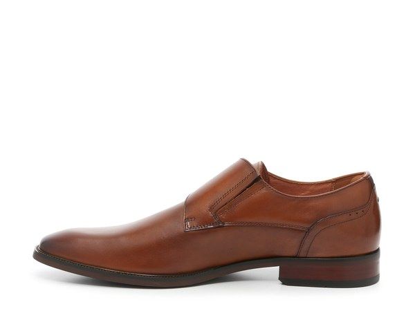 フローシャイム メンズ シューズ スリッポン・ローファー モンクストラップ モンク Florsheim Sorrento Monk Strap SlipOn Cognac