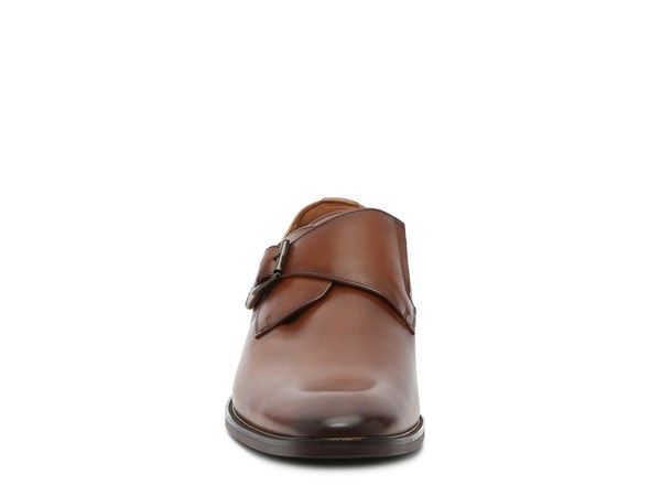 フローシャイム メンズ シューズ スリッポン・ローファー モンクストラップ モンク Florsheim Sorrento Monk Strap SlipOn Cognac