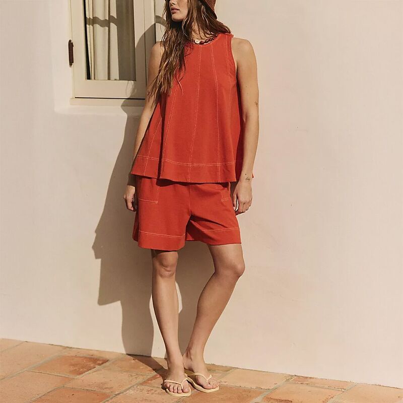 フリーピープル レディース トップス ワンピース Free People Strada Set Womens Red Squash レッド