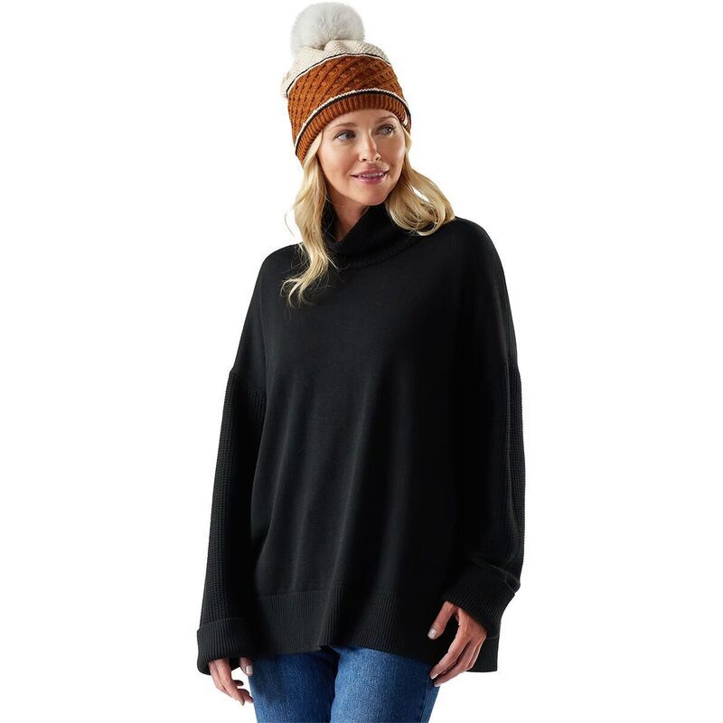スマートウール レディース アウター ニット・セーター セーター Smartwool Edgewood Cowl Neck Sweater Womens Black ブラック 14,804円