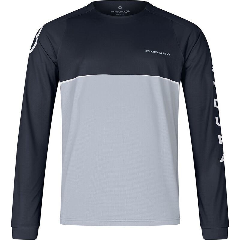 エンデュラ メンズ トップス Tシャツ プリント シャツ 長袖 Endura CORE Printed LongSleeve TShirt Mens Black ブラック
