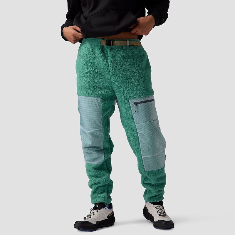 バックカントリー メンズ ボトムス カジュアルパンツ フリース Backcountry Wander PileFleece Pant Mens Gearhead Green グリーン