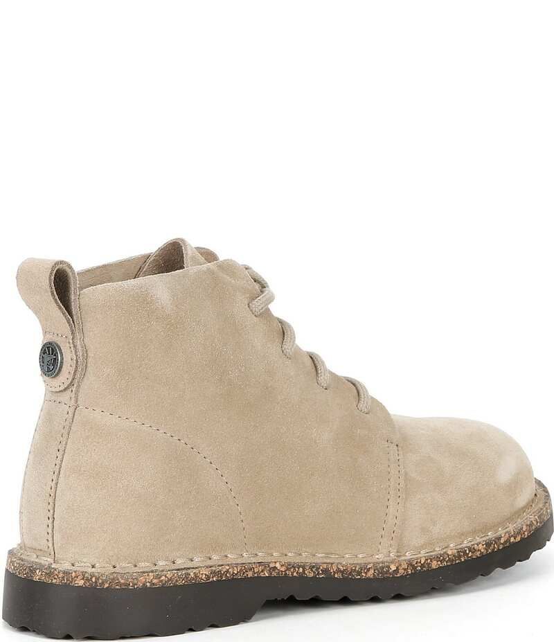 ビルケンシュトック レディース シューズ ブーツ・レインブーツ スエード ブーツ レース Birkenstock Womens Uppsala Suede Lace Up Booties Taupe