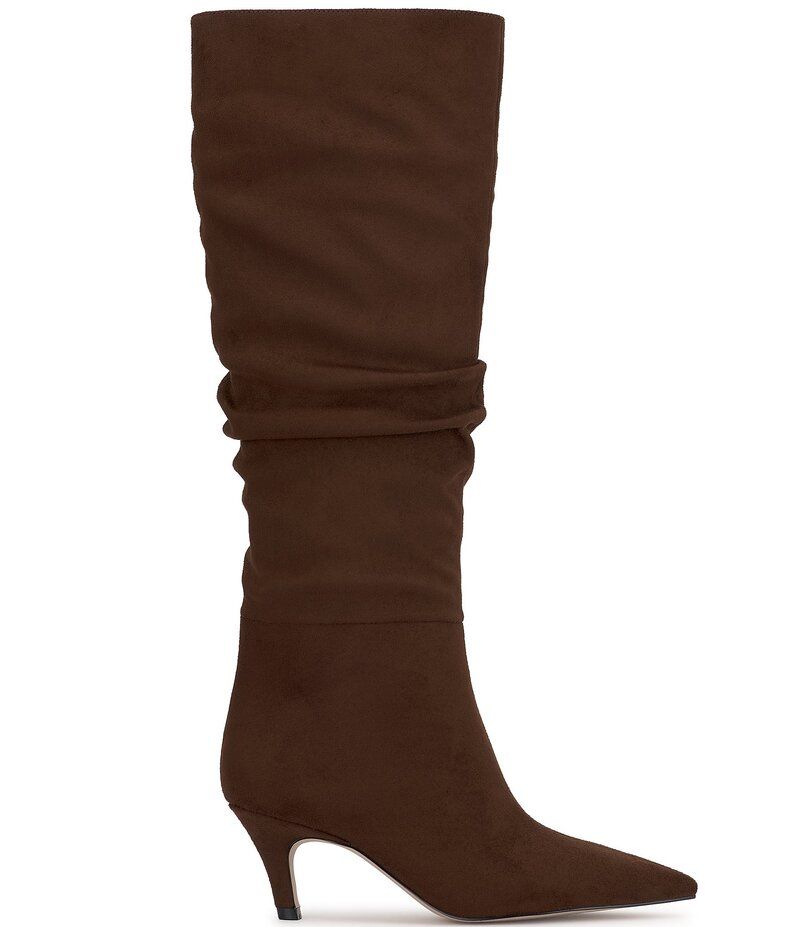 ジェシカシンプソン レディース シューズ ブーツ・レインブーツ トール スエード ブーツ Jessica Simpson Naevy Suede Slouchy Tall Boots Walnut
