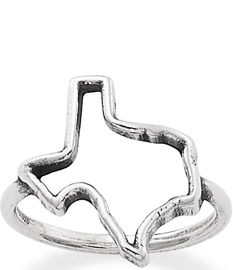 ジェームズ エイヴリー レディース アクセサリー 指輪 James Avery Texas Forged Ring Sterling Silver シルバー