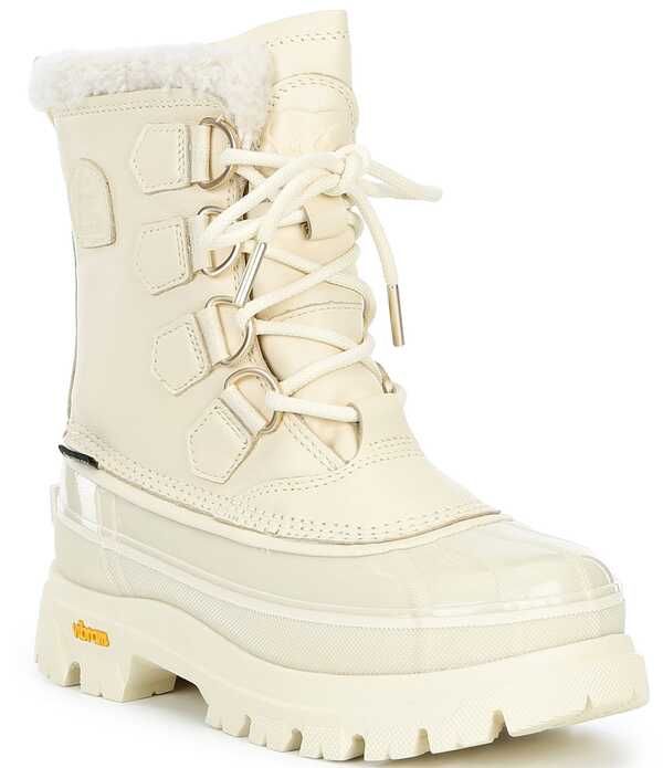 ソレル レディース シューズ ブーツ・レインブーツ Sorel Womens Caribou Horizon GTX Waterproof Patent Winter Boots Honey Whit 59,840円
