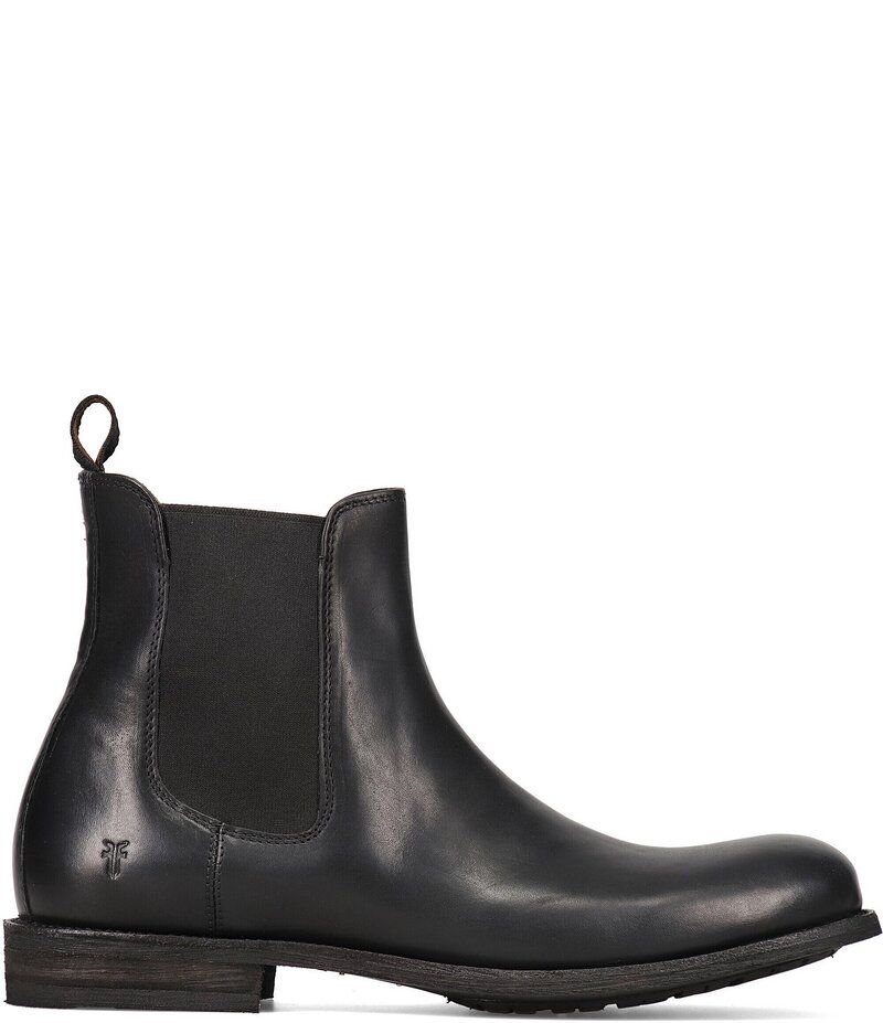 フライ メンズ シューズ ブーツ・レインブーツ チェルシーブーツ チェルシー ブーツ レザー Frye Tyler Flex Leather Chelsea Boots Black ブラック