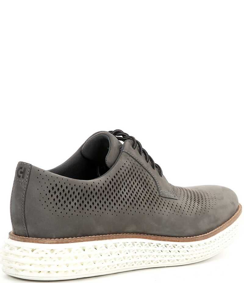 コールハーン メンズ シューズ ドレスシューズ オックスフォード Cole Haan Mens OriginalGrand 20 PlainToe Oxfords MagnetOptic White