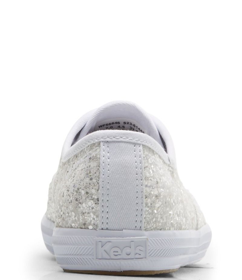 ケッズ レディース ボトムス カジュアルパンツ スニーカー Keds Celebrations Collection Champion Glitter Sneakers White ホワイト 18,965円