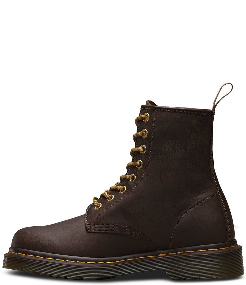ドクターマーチン メンズ シューズ ブーツ・レインブーツ Dr Martens 1460 Classic 8Eye Combat Boots Brown ブラウン