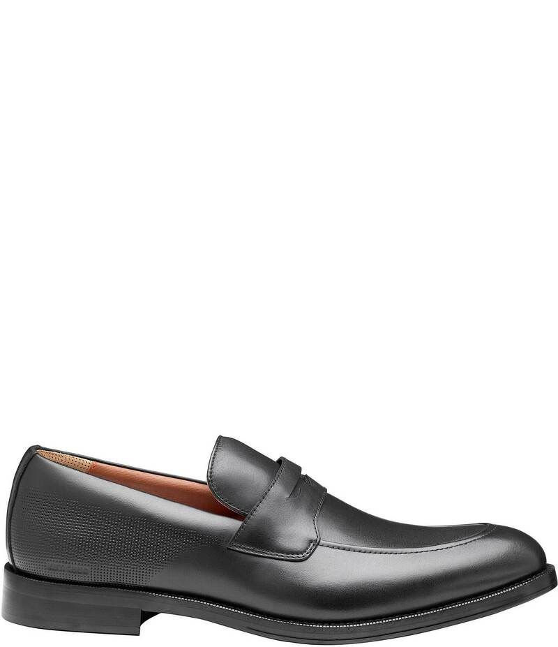 ジョンストンアンドマーフィー メンズ シューズ スリッポン・ローファー ローファー Johnston Murphy Mens XCCopley Waterproof Penny Loafer Blac