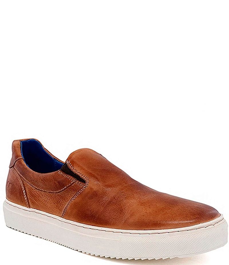 ベッドステュ メンズ シューズ スリッポン・ローファー スニーカー レザー Bed Stu Mens Harry Leather SlipOn Sneakers Tan Rustic タン