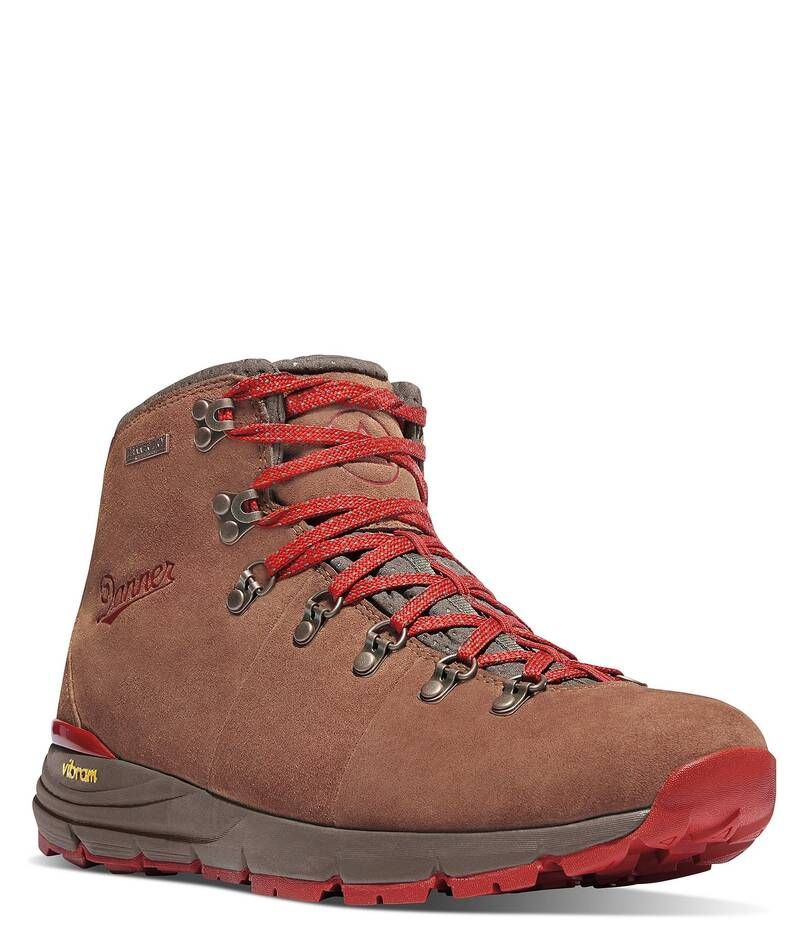 ダナー レディース シューズ ブーツ・レインブーツ スエード Danner Womens Mountain 600 Waterproof Suede Hiking Boots BrownRed レッド 44,720円