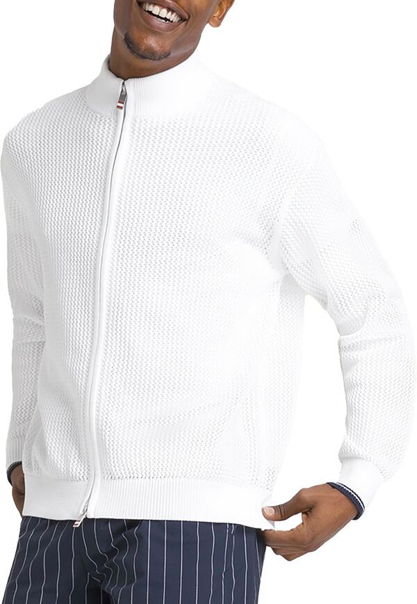 ウィルソン レディース アウター ジャケット・ブルゾン ニット Wilson Mens Knit Bomber Tennis Jacket Bright White ホワイト 9,706円
