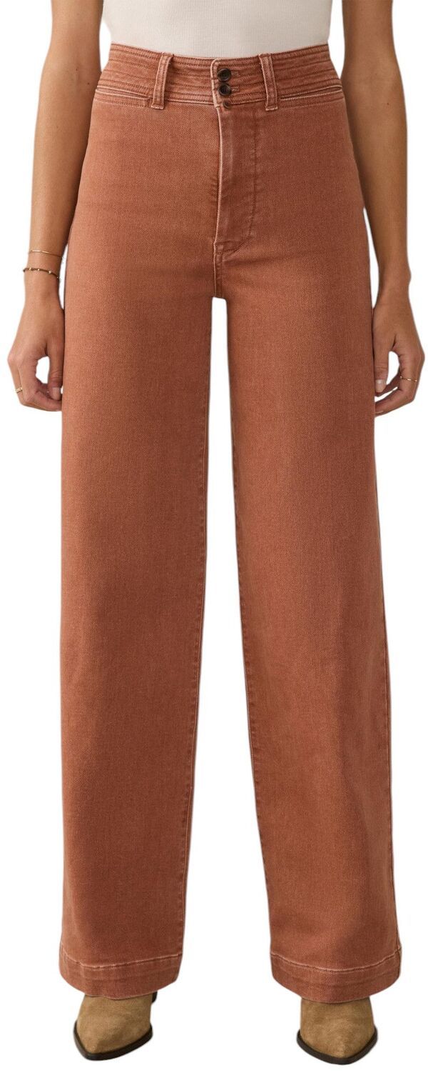 ファレティ レディース ボトムス カジュアルパンツ パイル Faherty Womenstretch Terry Harbor Pants Russet