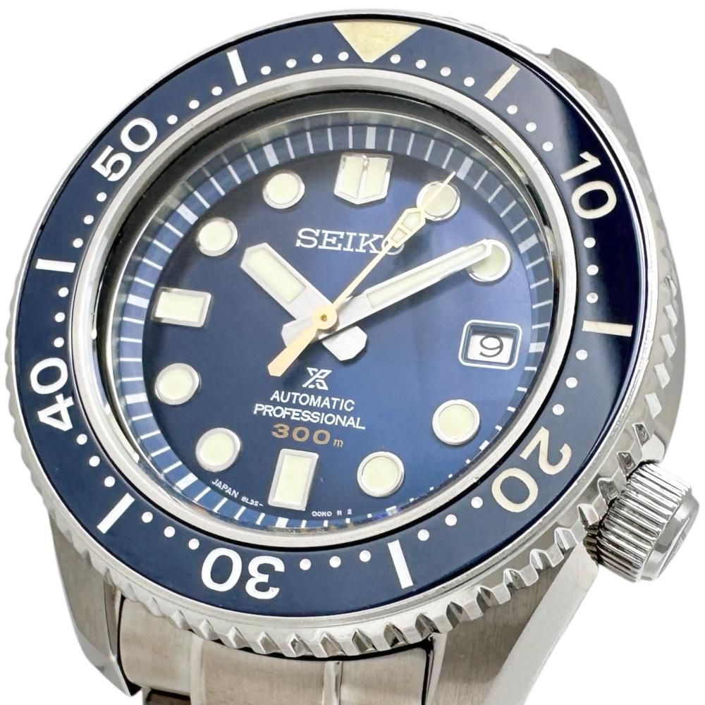 【SEIKO/セイコー】SBDX025/8L35-00R0 腕時計 ステンレススチール 自動巻き/オートマ ブルー文字盤/シルバーベルト メンズ 【中古】【真子質店】【BL】