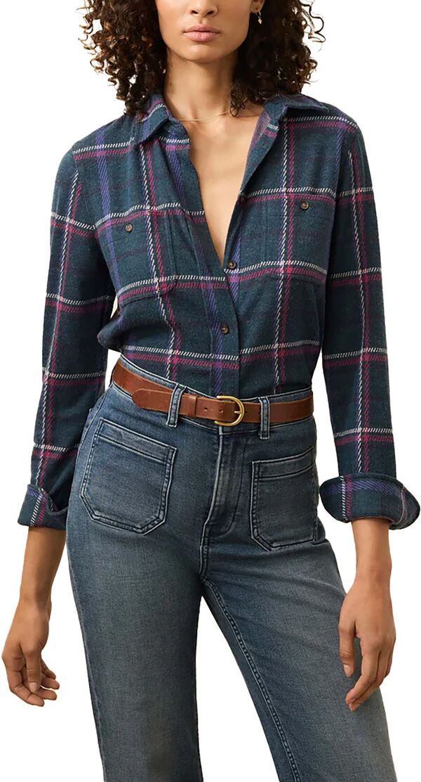 ファレティ レディース アウター ニット・セーター シャツ Faherty Womens Legend Sweater Shirt Northern Lights Plaid チェック