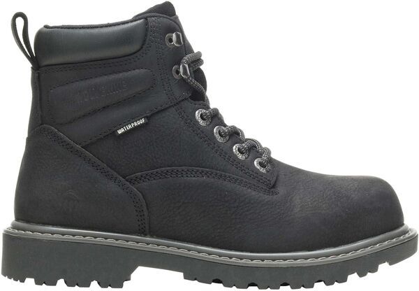 ウルヴァリン レディース シューズ ブーツ・レインブーツ Wolverine Womens Floorhand SoftToe Work Boots Black ブラック