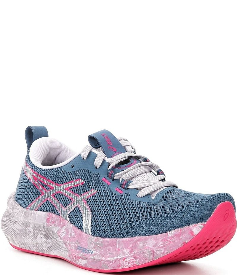 アシックス レディース シューズ スニーカー プリント ASICS Womens Noosa Tri 16 Printed Outsole Running Shoes Winter SeaBright 31,070円