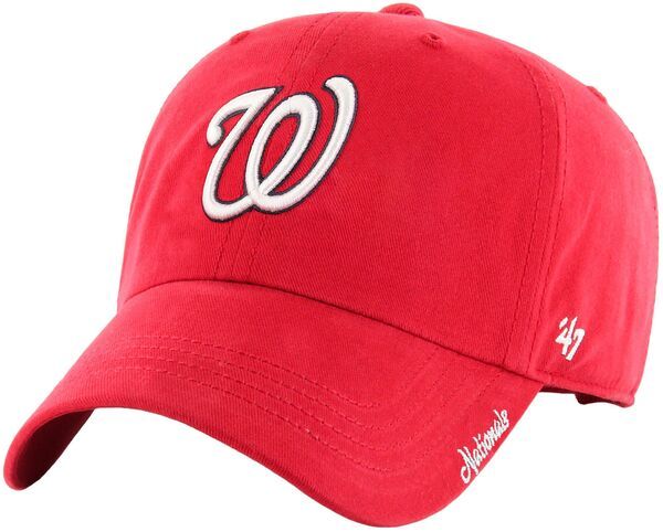 フォーティーセブン レディース アクセサリー 帽子 47 Womens Washingtonationals Red Miata Clean Up Adjustable Hat NoColor レッド 7,755円