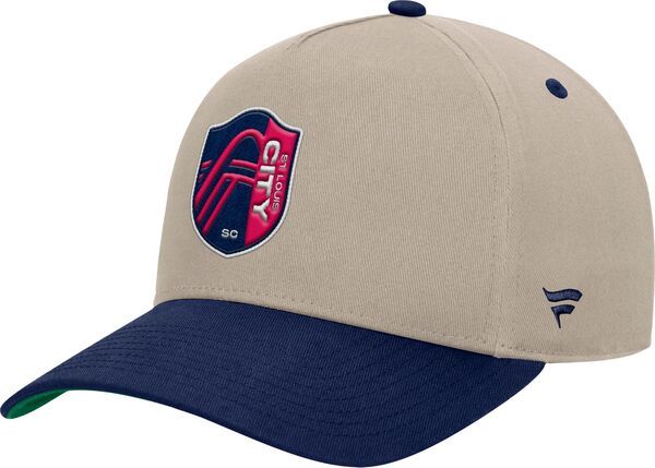 ファナティクス メンズ アクセサリー 帽子 ロゴ Fanatics MLS Adult St Louis City SC Tan Logo Standard Adjustable Hat NoColo