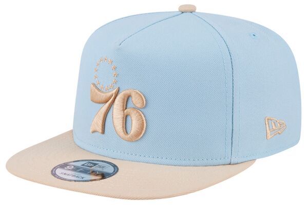 ニューエラ メンズ アクセサリー 帽子 New Eradult Philadelphia 76ers Blue Two Tone 9Fifty AFrame Adjustable Hat NoColo