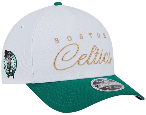 ニューエラ レディース アクセサリー 帽子 New Eradult Boston Celtics 2025 NBA Draft White 9Forty Adjustable Hat NoColor