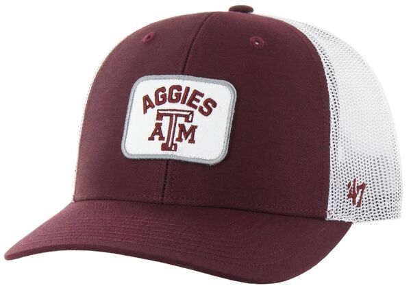 フォーティーセブン メンズ アクセサリー 帽子 47 Mens Texas AM Aggies Maroonovak Trucker Adjustable Hat NoColor マルーン