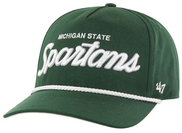 フォーティーセブン レディース アクセサリー 帽子 47 Mens Michigan State Spartans Green Cross Town Hitch Adjustable Hat NoCo
