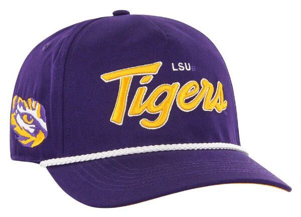 フォーティーセブン レディース アクセサリー 帽子 47 Adult LSU Tigers Purple Crosstown Script Hitch Adjustable Hat NoColor パ