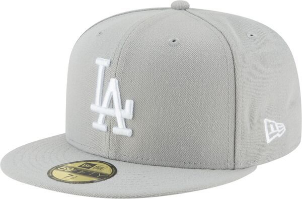 ニューエラ レディース アクセサリー 帽子 New Eradult Los Angeles Dodgers 59Fifty Basic Grey Fitted Hat NoColor グレー