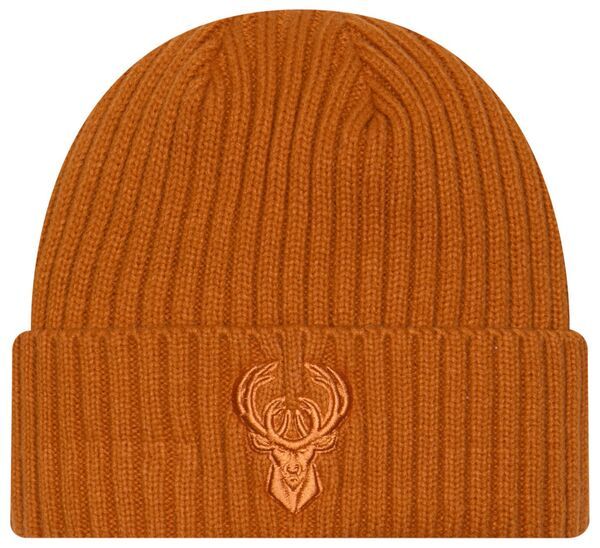 ニューエラ レディース アクセサリー 帽子 ニット New Eradult Milwaukee Bucks Brown Color Packnit Beanie NoColor ブラウン 6,466円