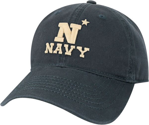 リーグレガシー メンズ アクセサリー 帽子 LeagueLegacy Mens Navy Midshipmenavy EZAdjustable Hat NoColor ネイビー
