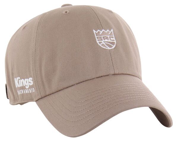フォーティーセブン レディース アクセサリー 帽子 ロゴ 47 Adult Sacramento Kings Brown Contemporary Basics Foundationalogo Cle