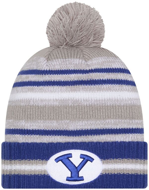 ニューエラ メンズ アクセサリー 帽子 ニット New Eradult Brigham Young Cougars White Cheer Knit Hat NoColor ホワイト 7,965円