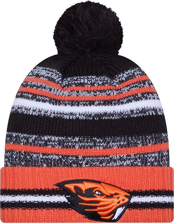 ニューエラ メンズ アクセサリー 帽子 ニット New Eradult Oregon State Beavers Black Cheer Knit Hat NoColor ブラック 8,015円