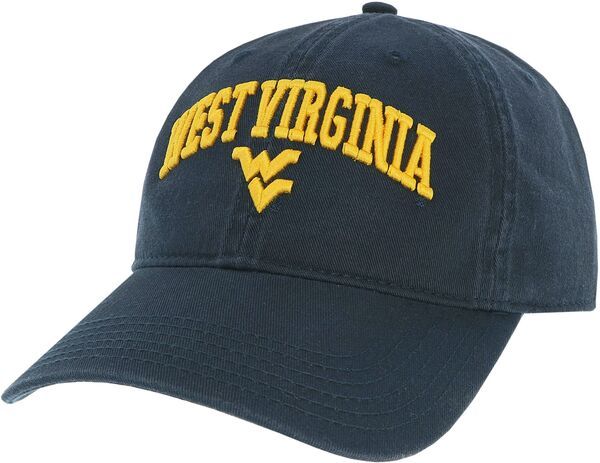 リーグレガシー メンズ アクセサリー 帽子 LeagueLegacy Mens West Virginia Mountaineers Blue Relaxed Twill Adjustable Hat