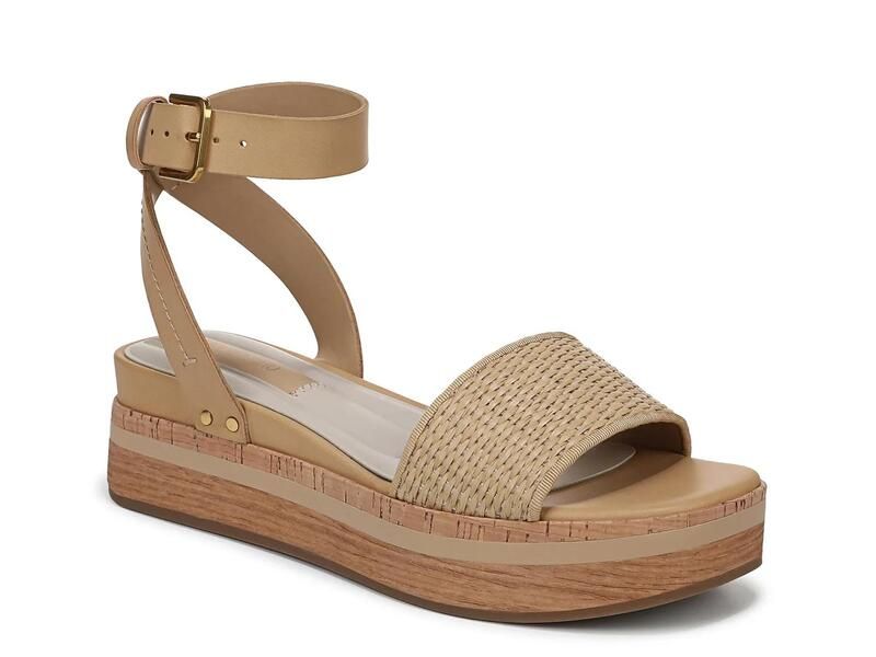 フランコサルト レディース シューズ サンダル Franco Sarto Hava Wedge Sandal Taupe トープ