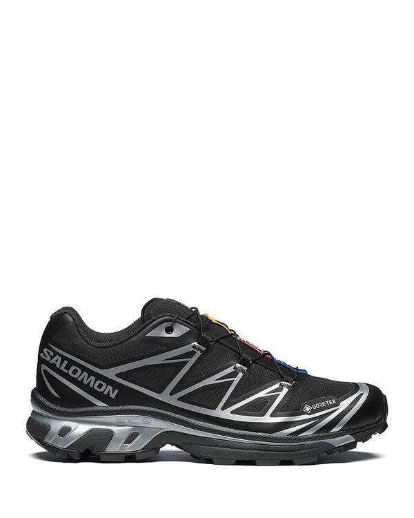 サロモン レディース シューズ スニーカー Salomon Mens XT6 GTX Sneakers BlackSilver ブラック
