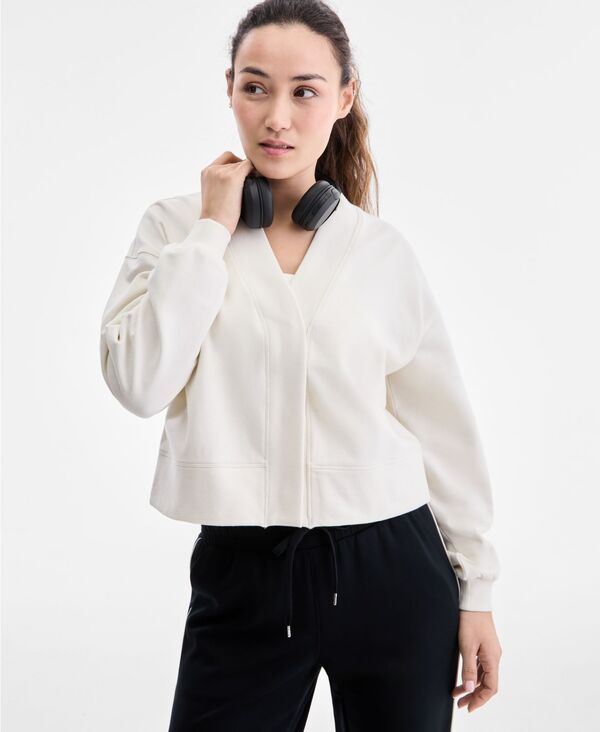 【送料無料】 イデオロギー レディース ニット・セーター アウター Womens Fleece Cropped Cardigan Tofu 7,489円