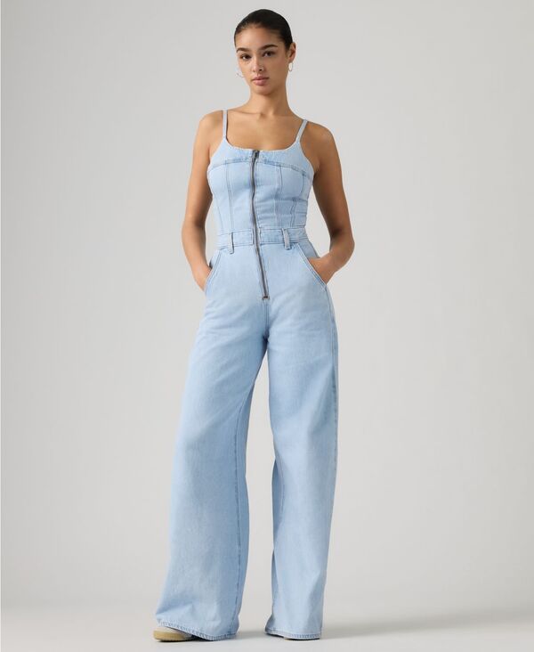 【送料無料】 リーバイス レディース ジャンプスーツ トップス Womens Bustier Scoop Neck Jumpsuit Never Going To Change 17,140円