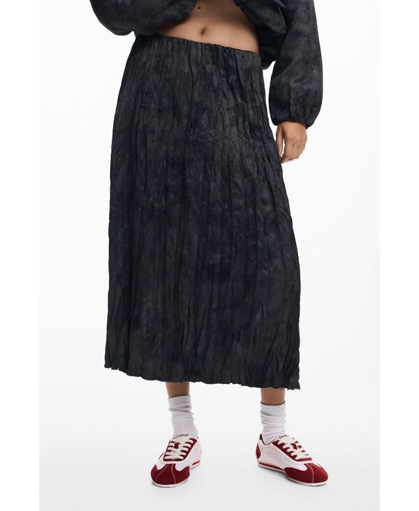 【送料無料】 デジグアル レディース スカート ボトムス Womens Pleated midi skirt Light gray 23,850円